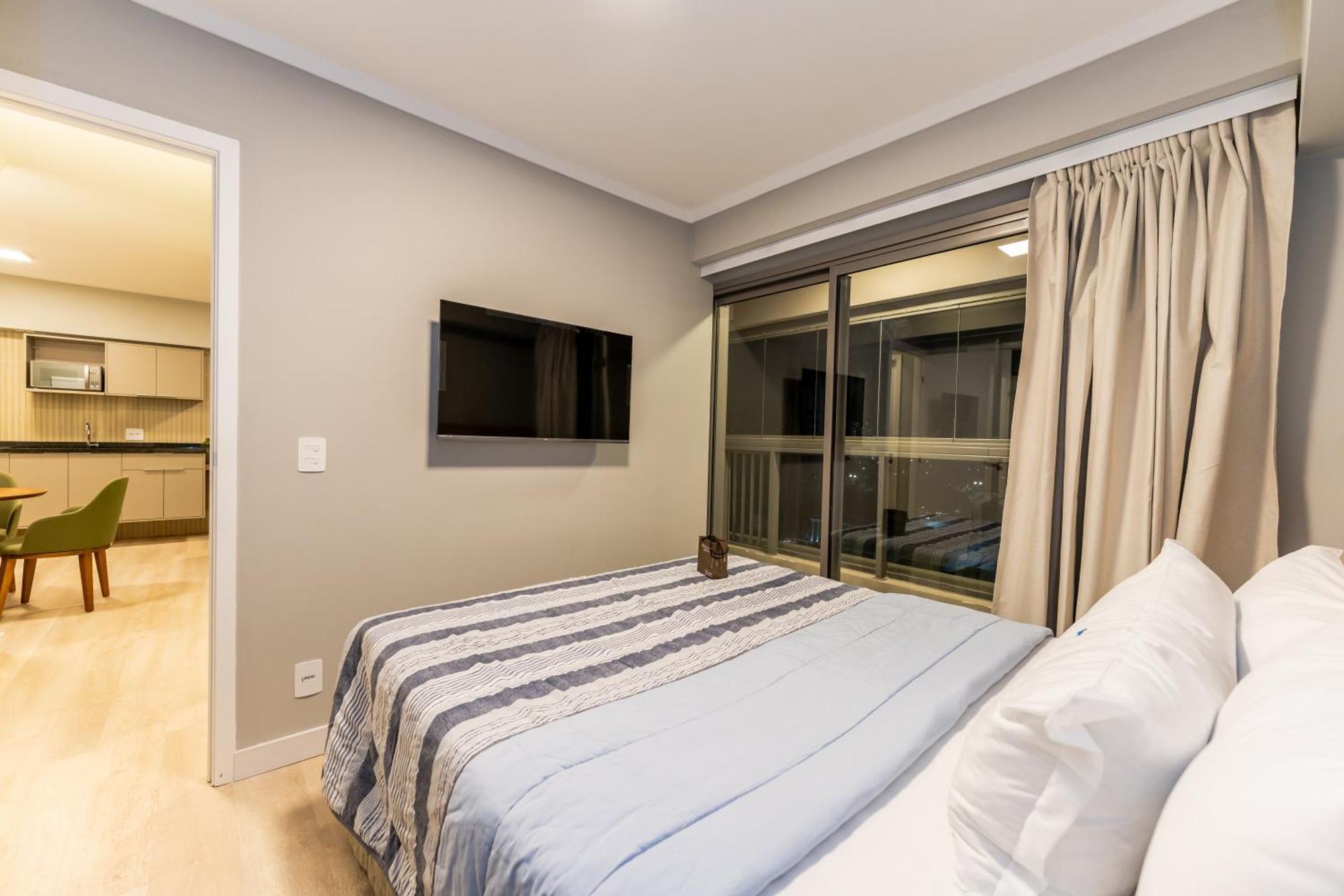 Apartamentos Studio Allure Moema - Com Cafe Da Manha Opcional, Recepcao E Valet 24 Horas 상파울루 외부 사진
