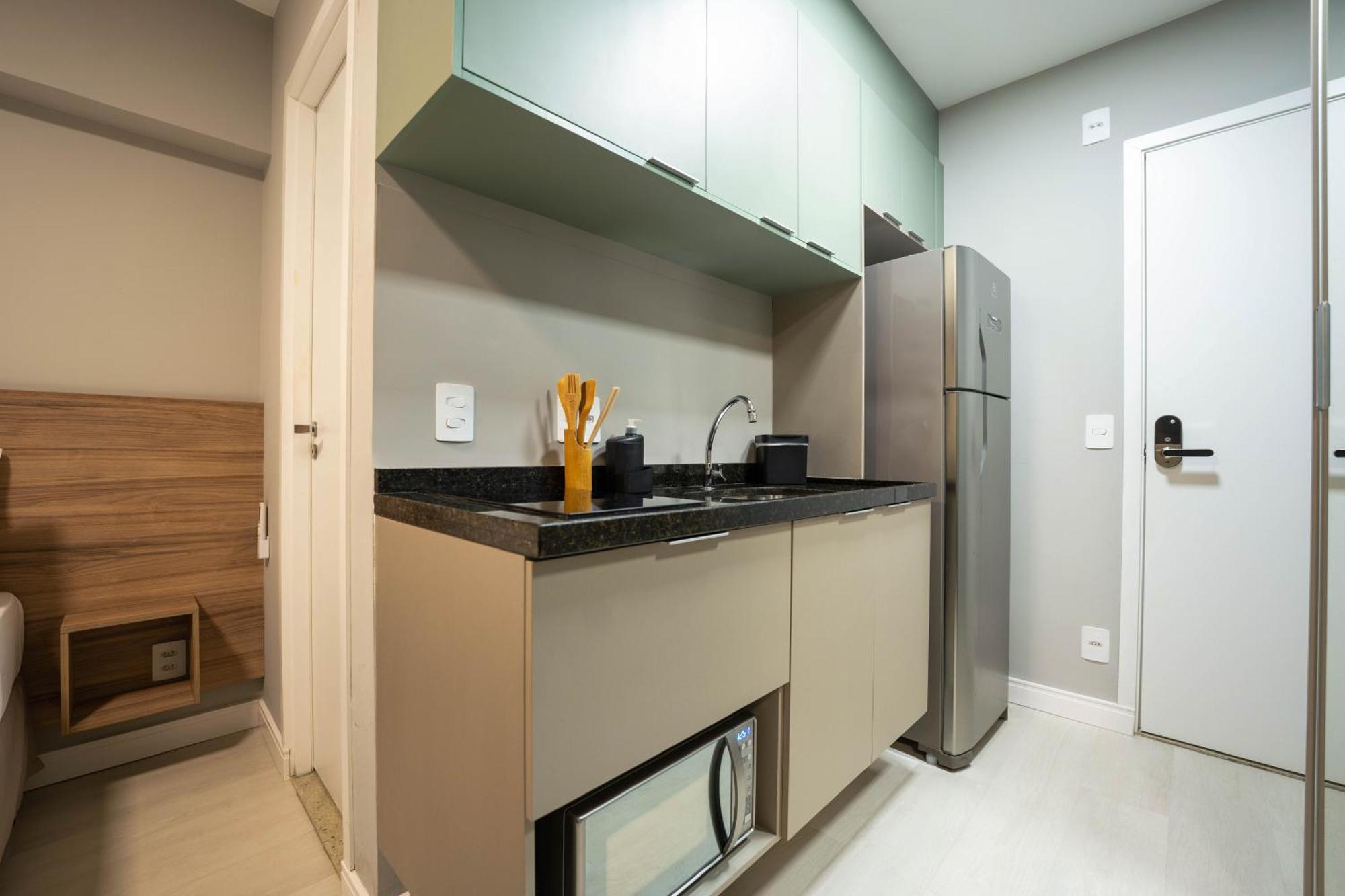 Apartamentos Studio Allure Moema - Com Cafe Da Manha Opcional, Recepcao E Valet 24 Horas 상파울루 객실 사진