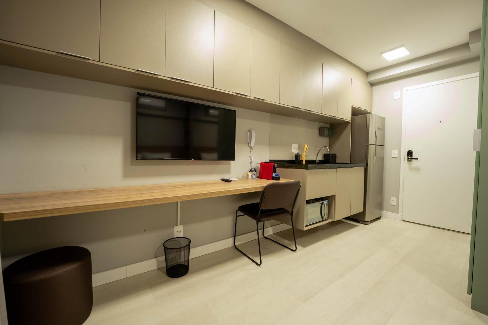 Apartamentos Studio Allure Moema - Com Cafe Da Manha Opcional, Recepcao E Valet 24 Horas 상파울루 객실 사진