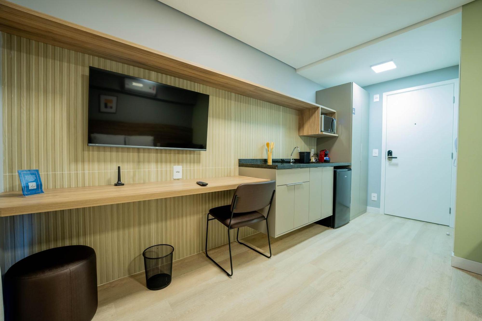 Apartamentos Studio Allure Moema - Com Cafe Da Manha Opcional, Recepcao E Valet 24 Horas 상파울루 객실 사진