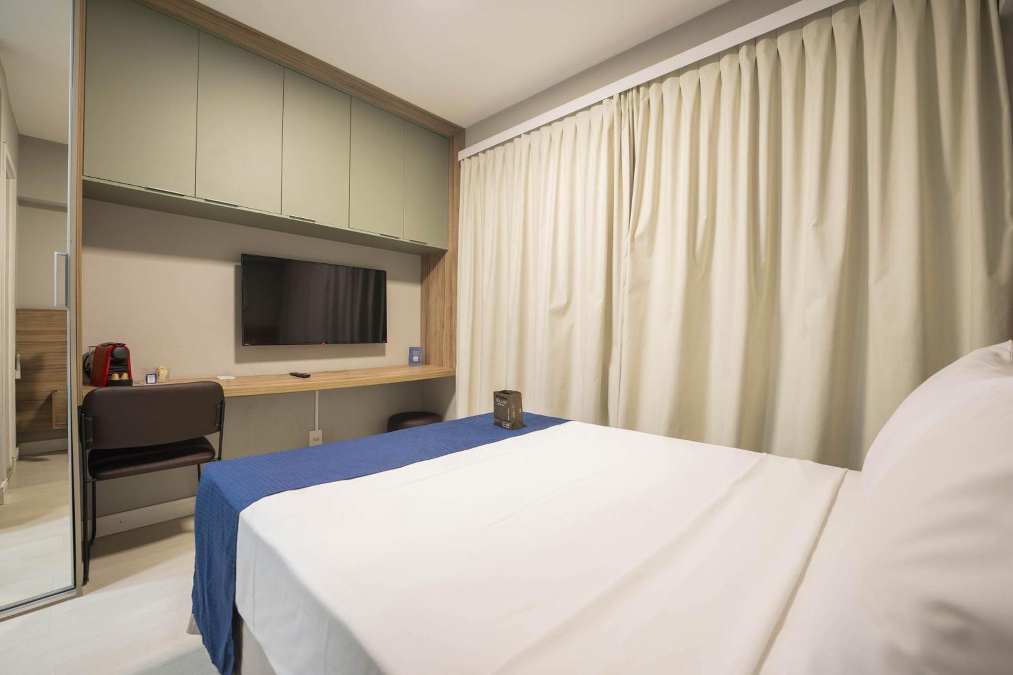 Apartamentos Studio Allure Moema - Com Cafe Da Manha Opcional, Recepcao E Valet 24 Horas 상파울루 객실 사진