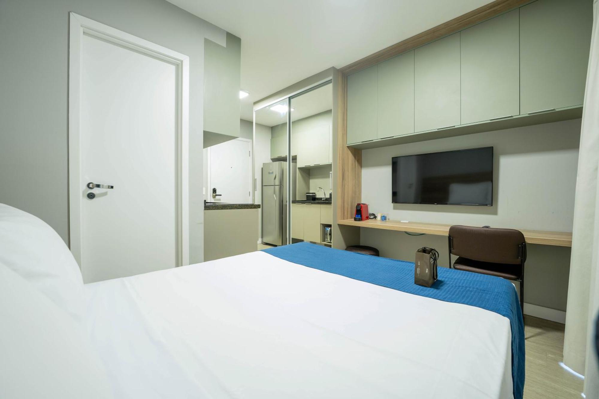 Apartamentos Studio Allure Moema - Com Cafe Da Manha Opcional, Recepcao E Valet 24 Horas 상파울루 객실 사진